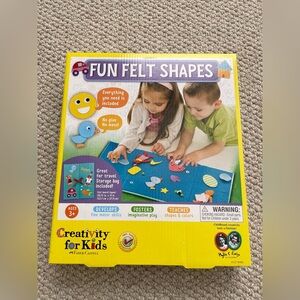 Faber-Castell - Fun Felt Shapes Kids Creativity Kit